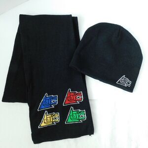 Voltron Lion Black Scarf and Beanie Hat Set Lootcrate Lootwear Exclusive NEW
